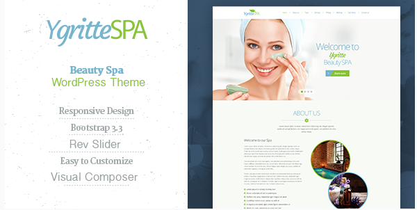 Ygritte Spa - Beauty Salon WordPress Theme