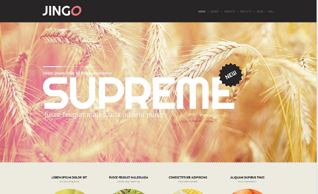 agriculture: Farming WordPress Themes
