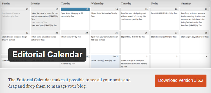 Editorial Calender: Best WordPress Plugins