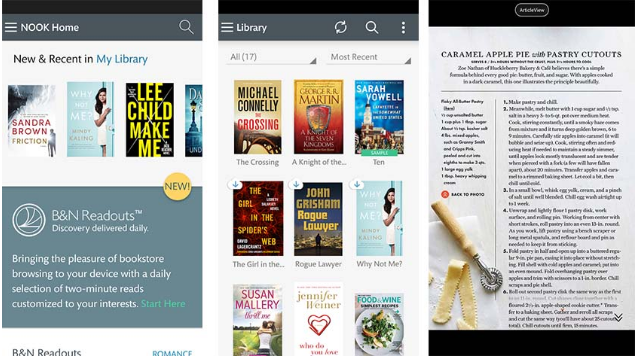 NOOK: Best eBook reader apps for Android