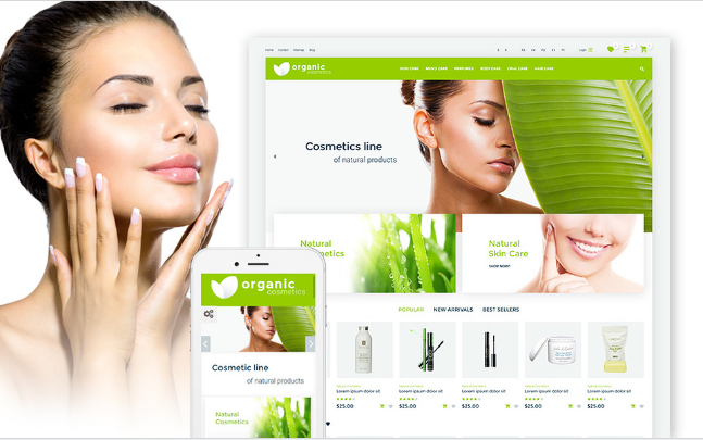 organic cosmetics