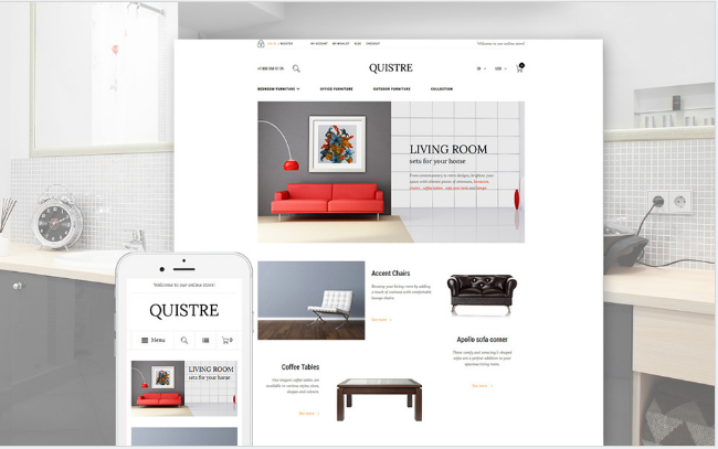 Quistre Magento Theme