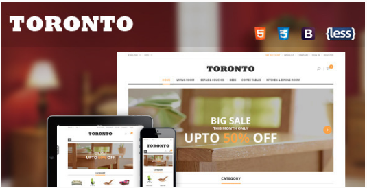 SNS Toronto: Best Premium Shopping Magento Themes