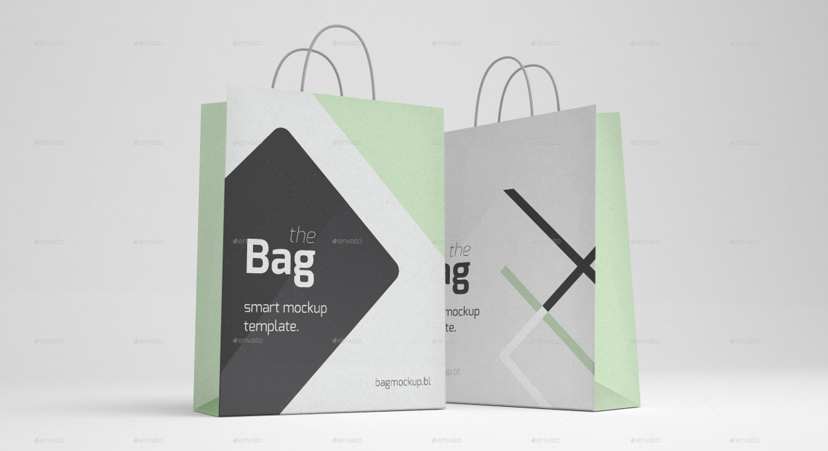 Download 14+ Innovative Shopping Bag Mockups And Designs 2020