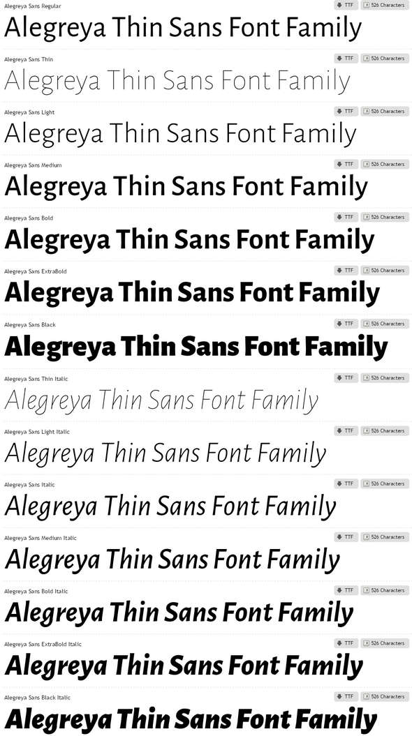 Alegreya-Sans-Font-Family