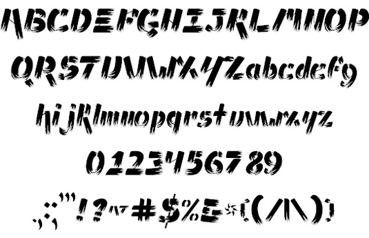 Ampad Brush Font