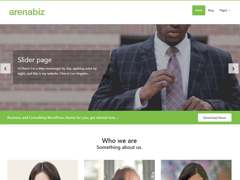 Free Business WordPress Themes