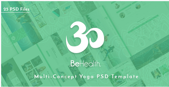 BeHealth - Yoga & Health Center PSD Template