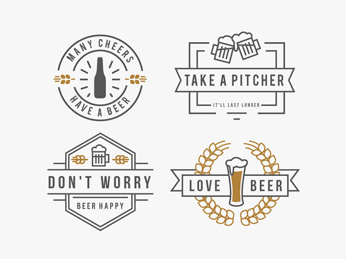 Beer Badges by Mary-Anne Ramirez