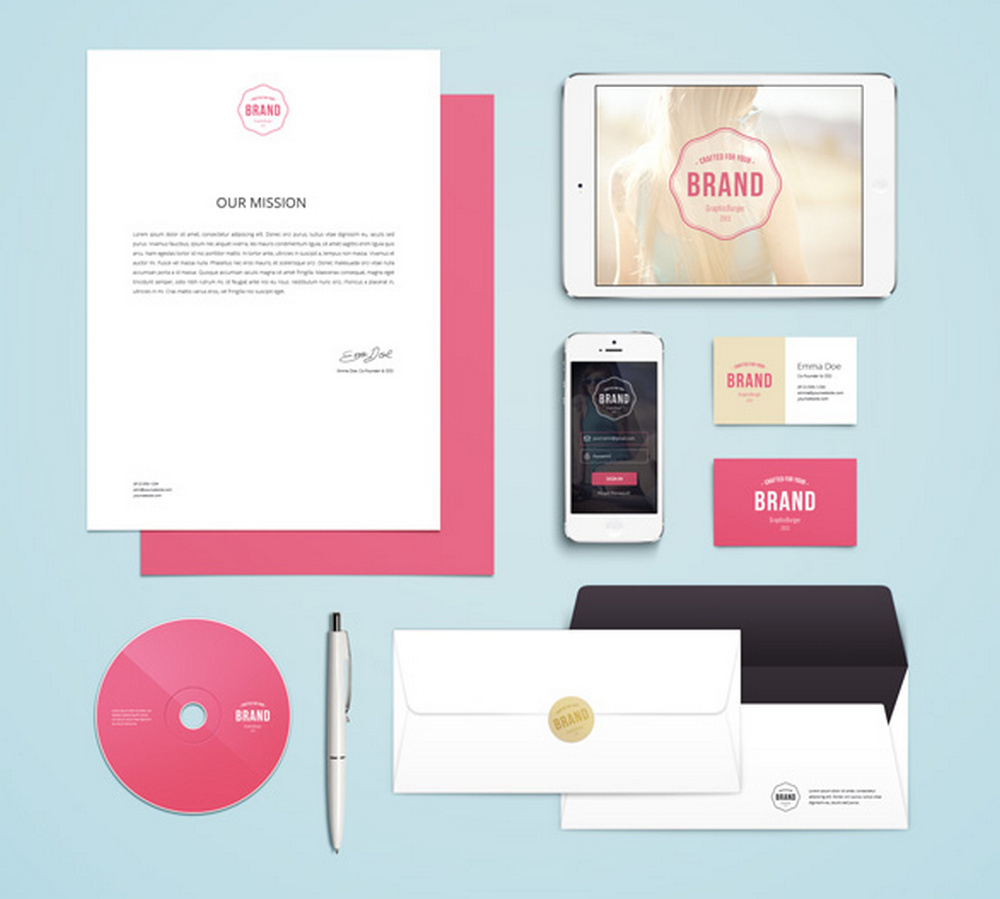 Branding/Identity Mockup Vol.4