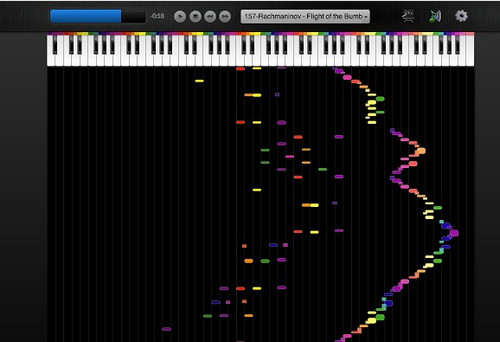 Color Piano!: Best Google Chrome Desktop Apps