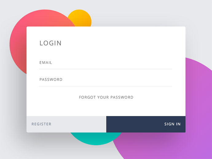 Daily UI: Web Form Designs