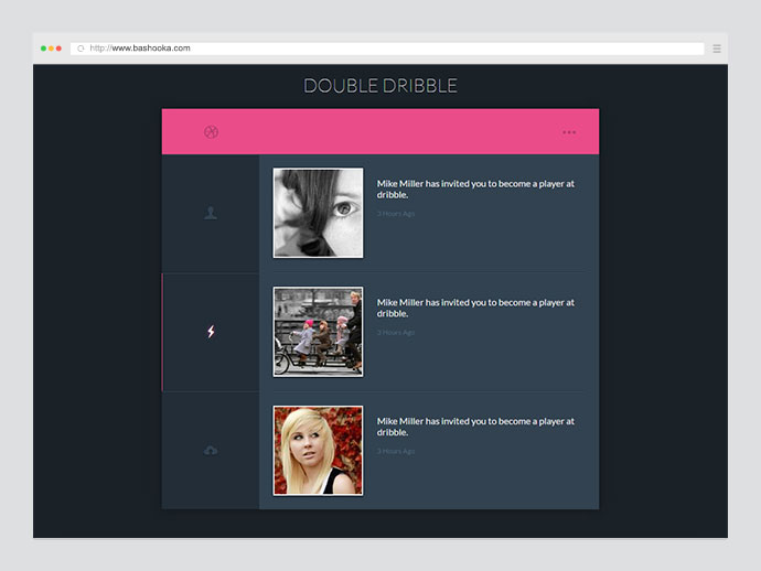 Dribble Card: Best UI Components Built Using CSS Flexbox