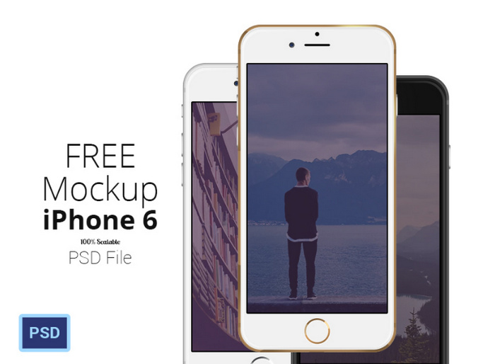 FREE IPHONE 6 – SCALABLE MOCKUPS 4.7