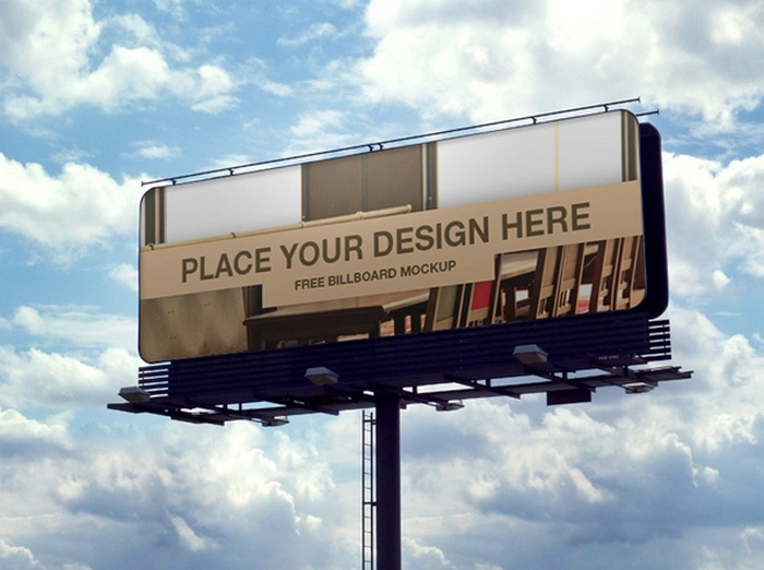 Free Billboard PSD Mockup