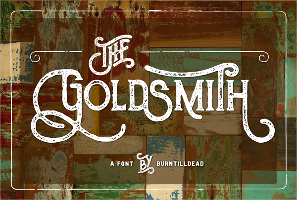 Goldsmith-Typography-Font