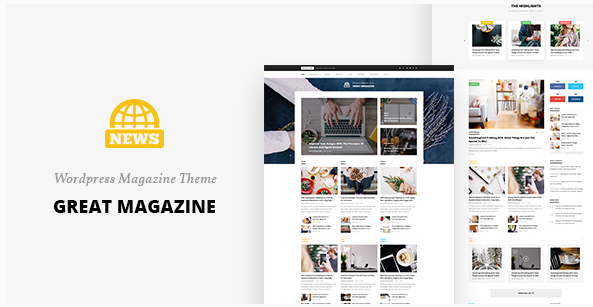 Great Magazine - Magazine Psd Template