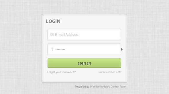 LOGIN FORM CODED