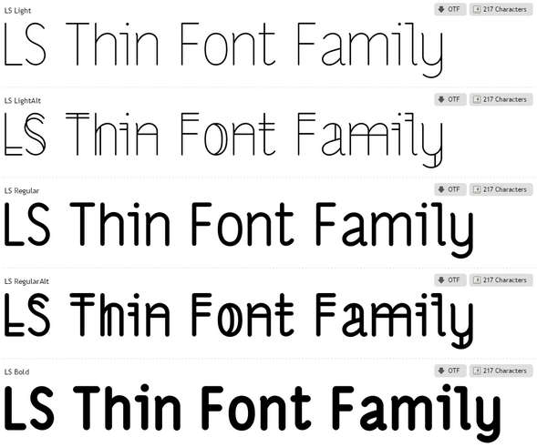 LS-Font-Family