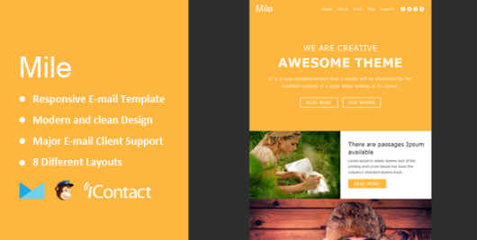 MILE: Best Responsive Email Templates
