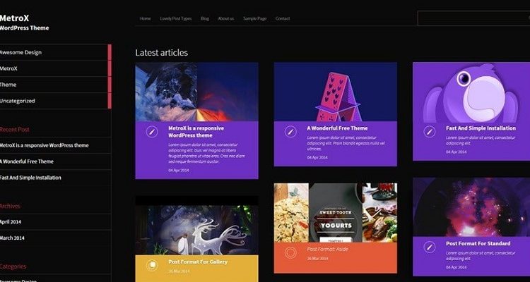 Free Creatives WordPress Themes