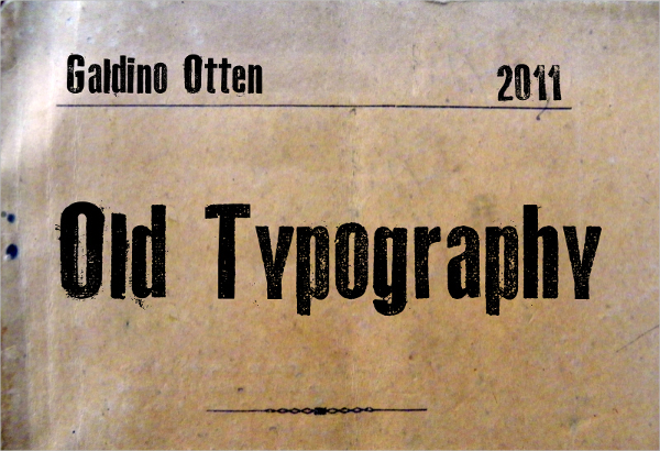 Old-Typography-Font