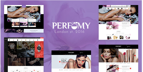 Perfomy: Top Jewellery PSD Templates