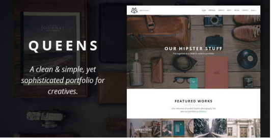 QUEENS: Best Creative Drupal Themes