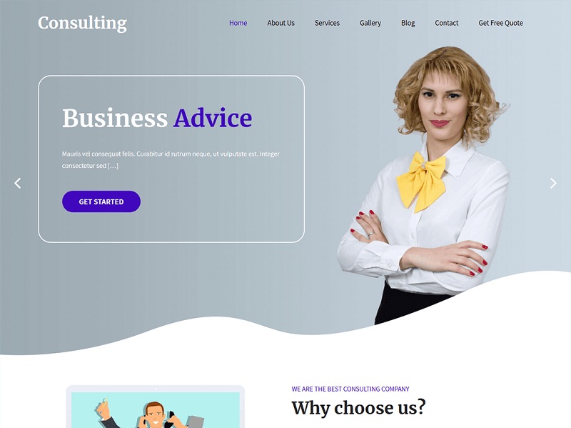 Free Business WordPress Themes