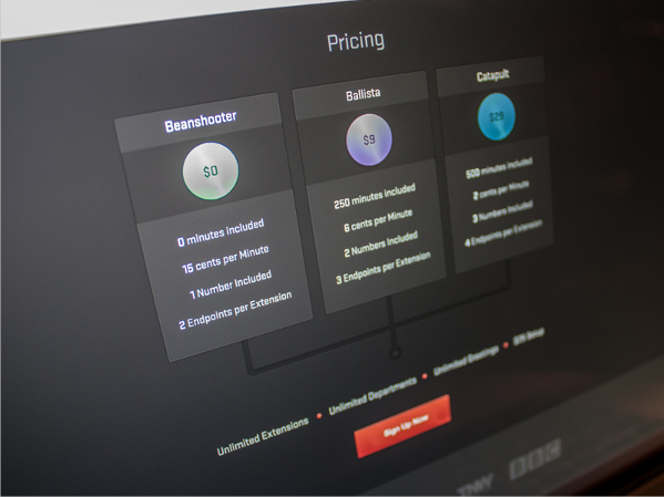 UI PRICINF TABLE DESIGN