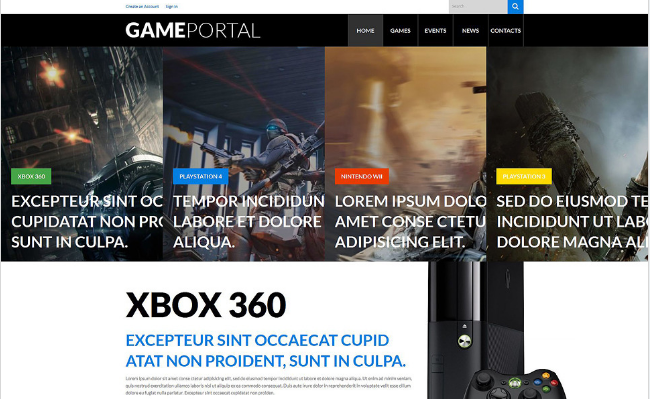 VIDEO GAMING: WordPress Gaming Themes