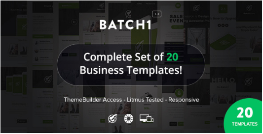 batch Best Selling Email Templates