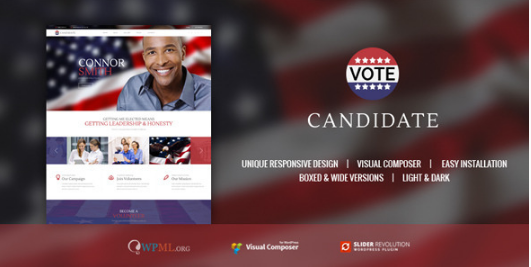 candidate new Best WordPress Political Themes