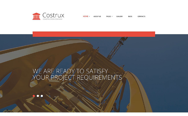 Construx: Construction Joomla Templates