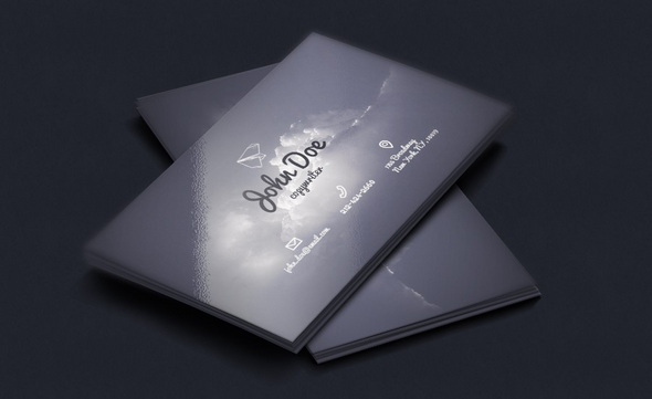 Copywriter: Free Business Card PSD Templates