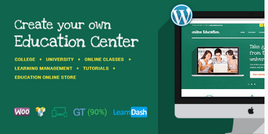 edu center: LMS WordPress Themes