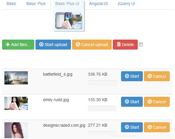 jquery file upload