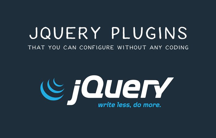 15+ Best JQuery Plugins 2016