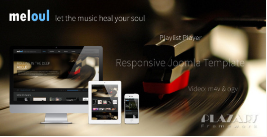 Meloul: Best Music Joomla Themes