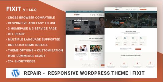 Fixit: Best WordPress Technology Themes