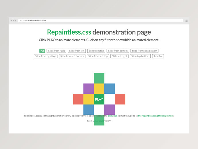 Repaintless: CSS Tools For Designers