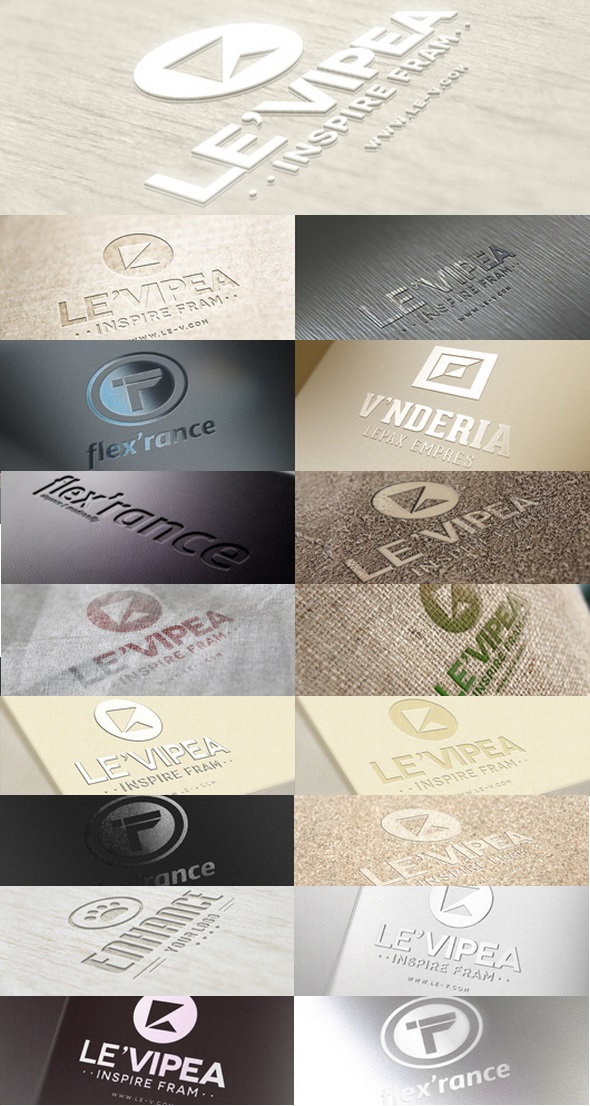 17 Logo Mockup (Psd)