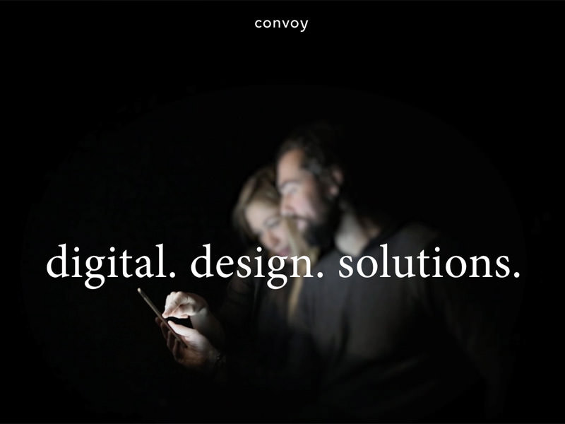 Convoy: Attractive Websites With Blurred Backgrounds