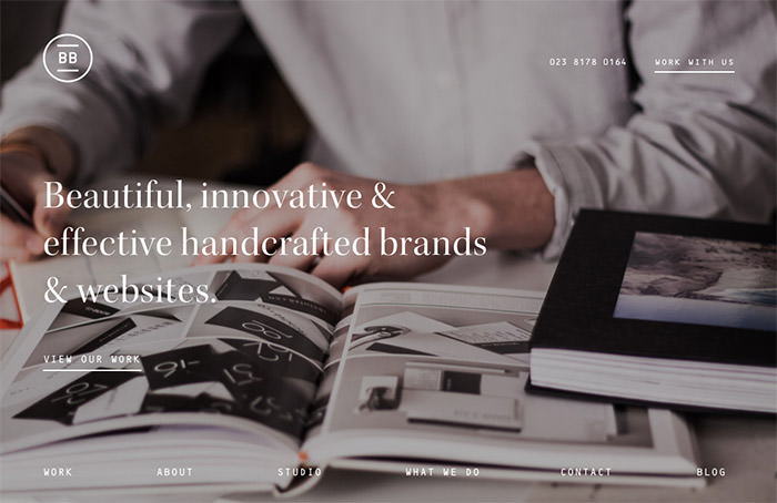 BrightByte Studio: Attractive Websites With Blurred Backgrounds