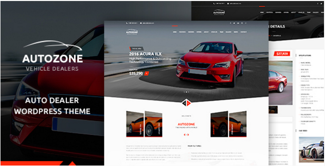 AUTOZONE - Car Dealer WordPress Theme