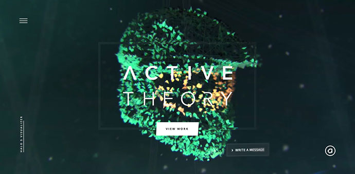 Active Theory v3: Phenomenal Animated Background Websites