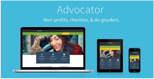 Advocator: Nonprofit & Charity Responsive WordPress Theme