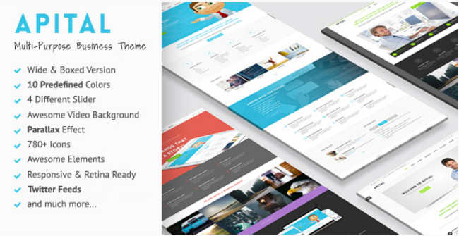 Apital - Ultra Premium Business Drupal Theme