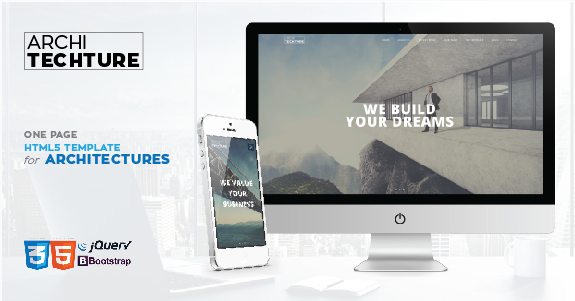 Archi_tecture - OnePage Responsive