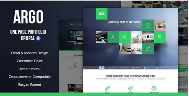 Best OnePage Drupal Themes